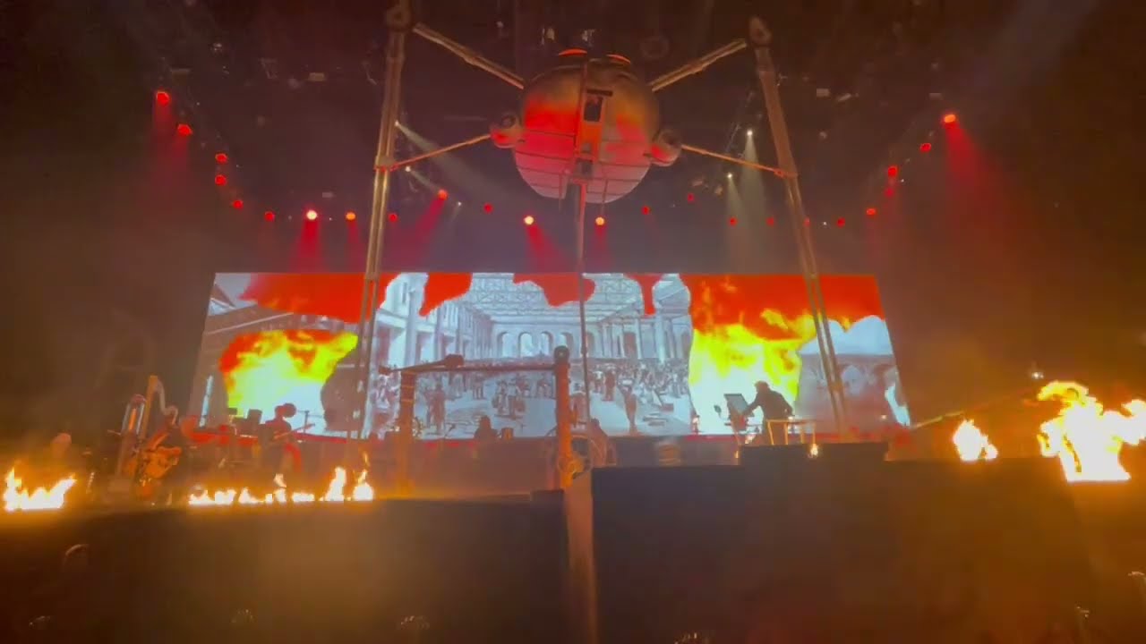 Jeff Wayne War Of The Worlds Spirit Of Man Tour 2025 Liverpool  Forever Autumn
