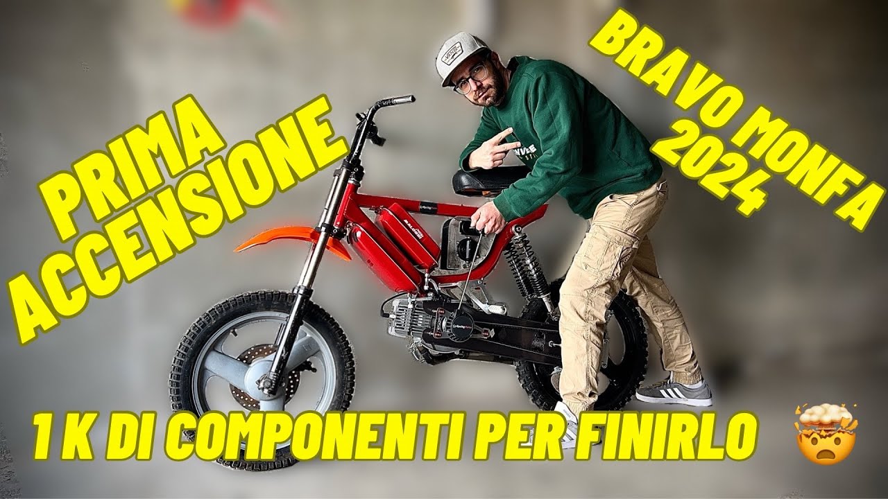 PRIMA ACCENSIONE BRAVO MONFERRAGLIA 2024😍 [gpracingparts]
