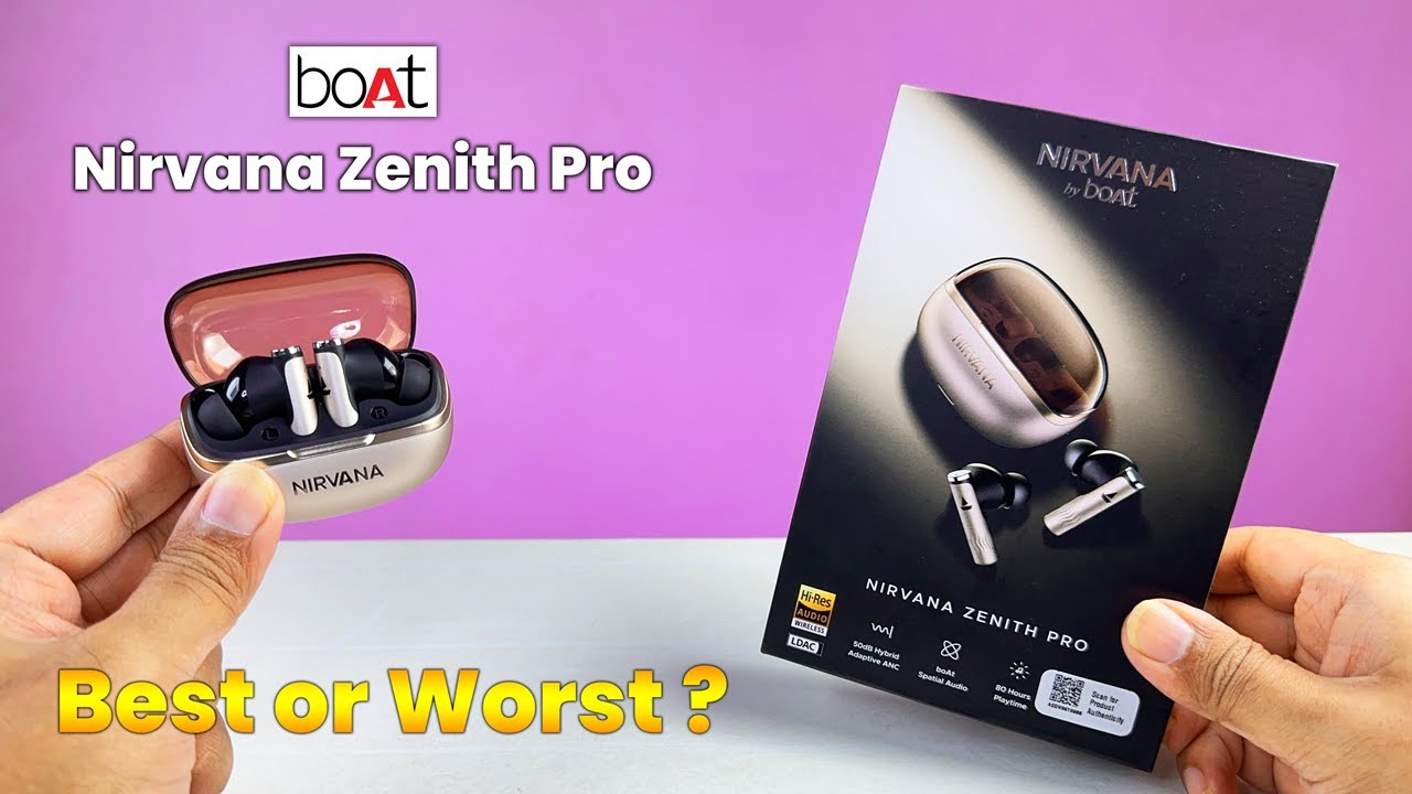 Is Boat Nirvana Zenith Pro with LDAC and 50dB ANC REALLY Worth The Price ?