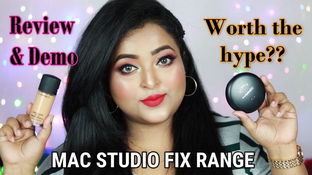 MAC STUDIO FIX Fluid Foundation// MAC STUDIO FIX Powder plus Foundation// MAC NC 41// REVIEW & DEMO