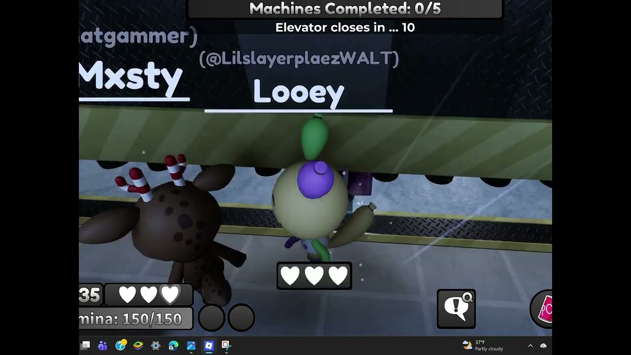 playing dandy's world *rlly bad at it most of the time*