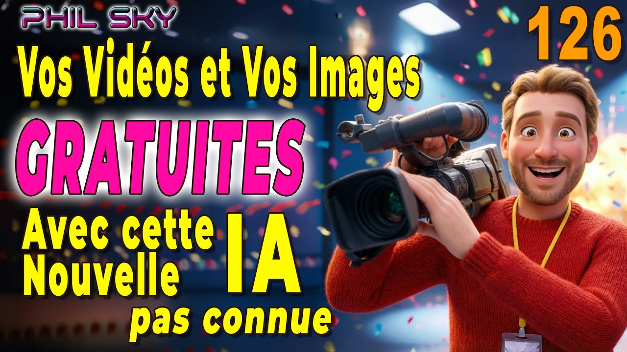 Profitez, vos Vidéos et vos Images gratuites Avec cette nouvelle IA pas connue, sans aucun marquage.