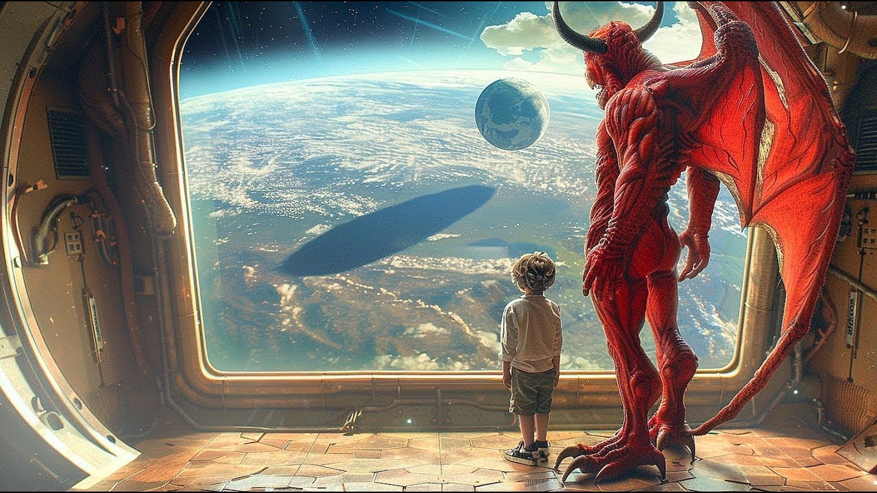GOD comes to EARTH to SAVE JUST ONE HUMAN from the END of the WORLD, but he looks like the DEVIL