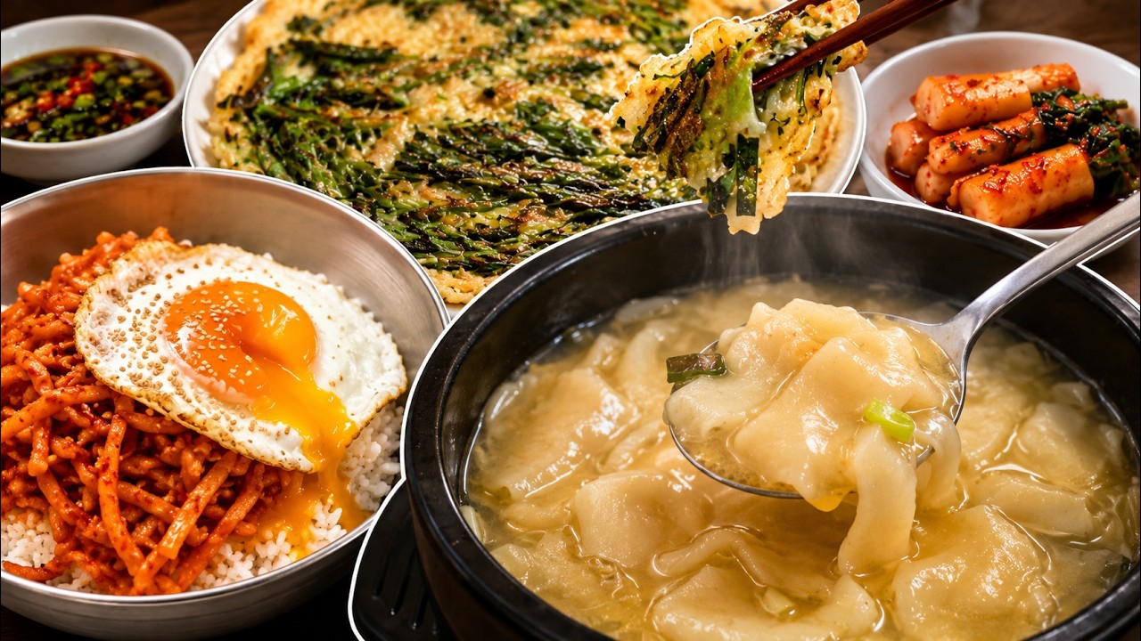 퇴사 후 집에서 보내는 집순이 하루 ☔️ | 무생채 비빔밥 해먹고🫜운동 갔다가 부추전에 막걸리🍶