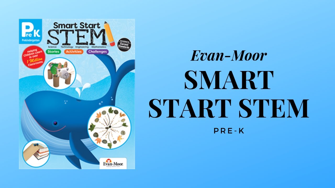 Evan-Moor Smart Start STEM Pre-K Curriculum Flip-Through