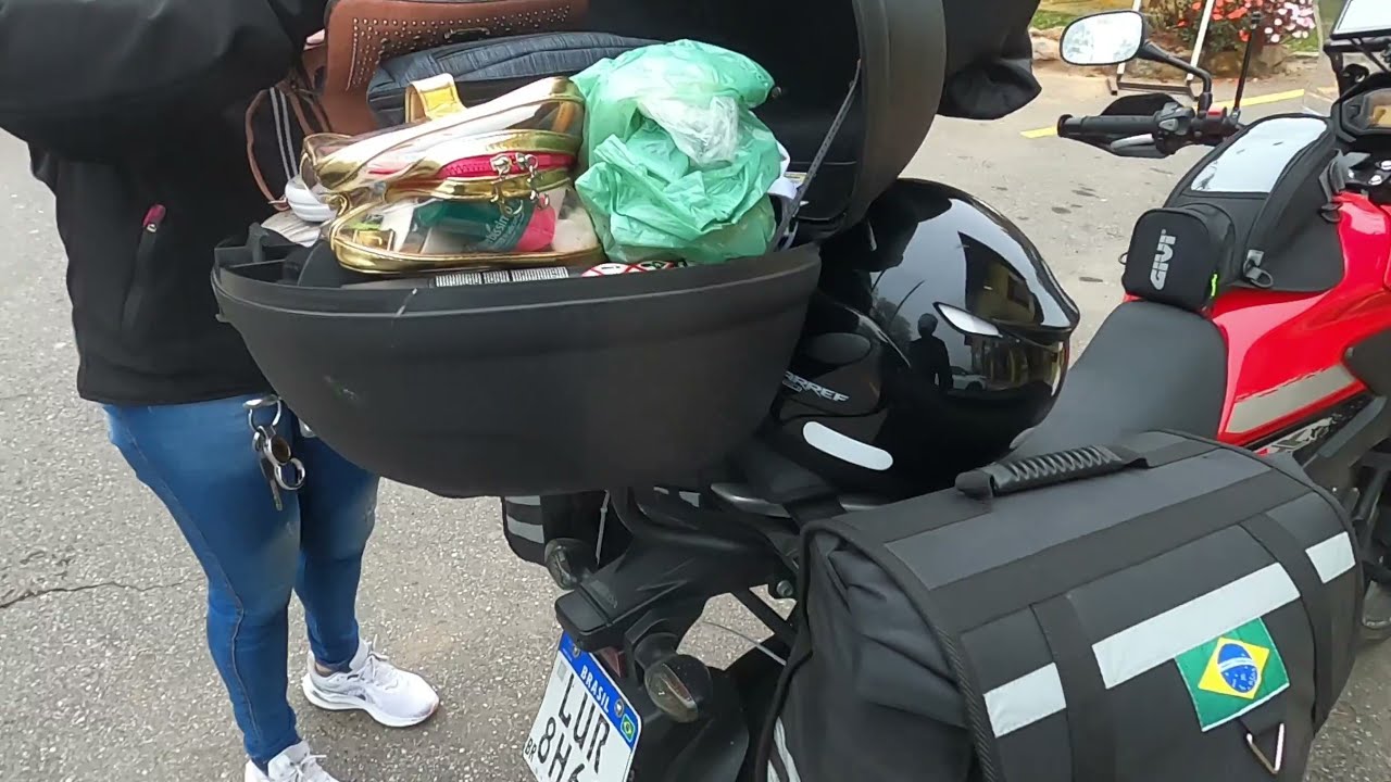 viagem de moto  de são paulo ao rio de janeiro..descendo a serra das araras.moto viagem