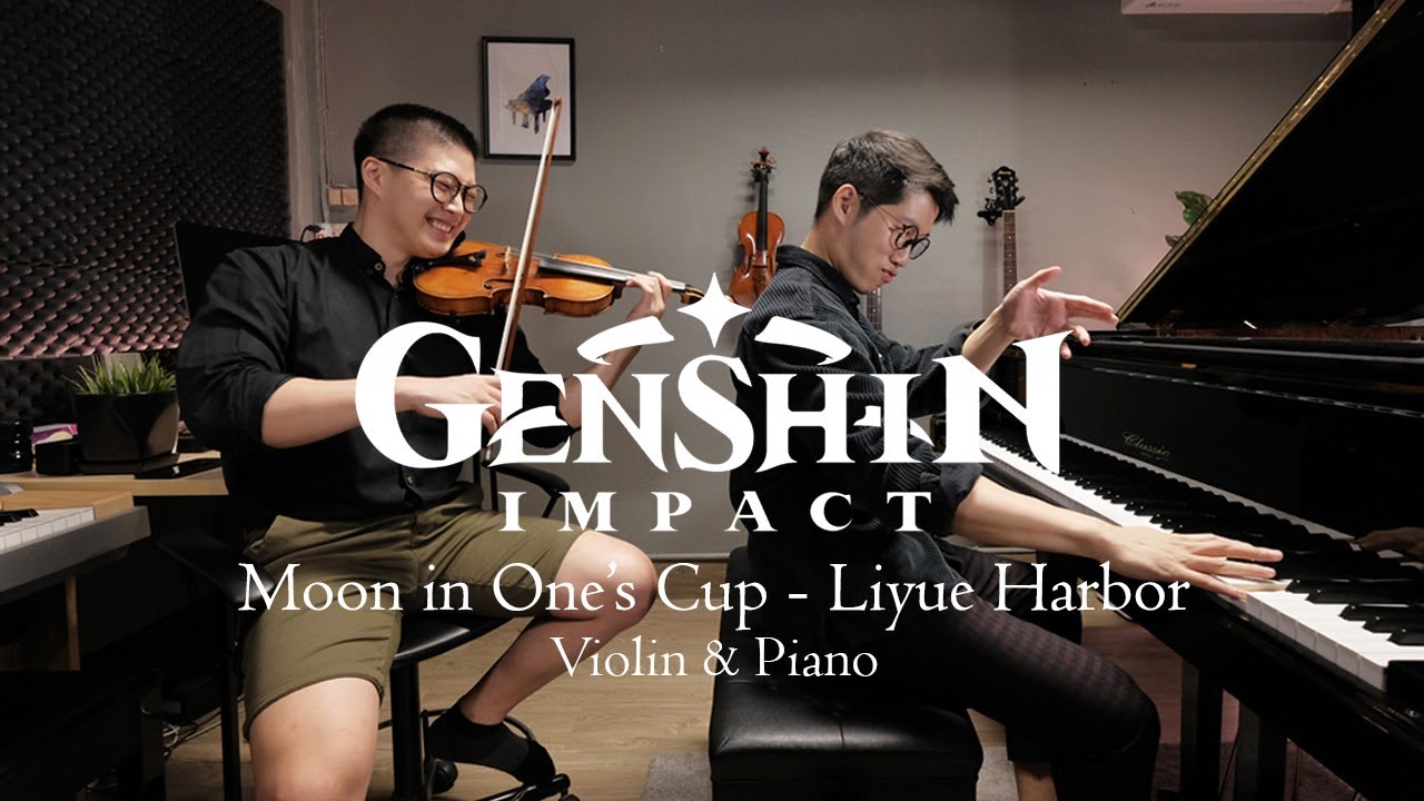 Moon in One's Cup - Genshin Impact OST (Violin & Piano)