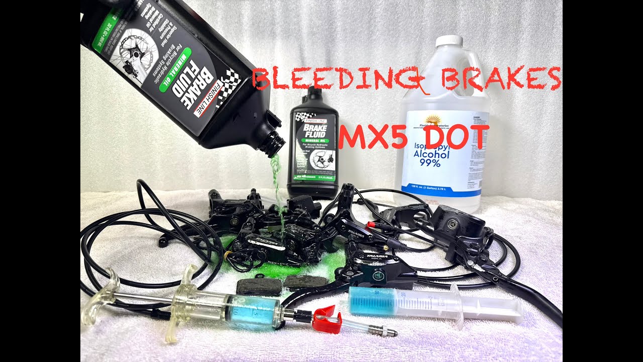 Talaria MX5 Brake Bleed