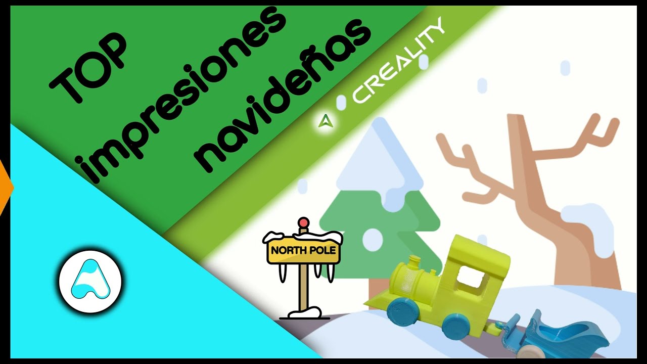 🚂✨ Imprime Este Tren Navideño Increíble con Creality Cloud 🎄❄️