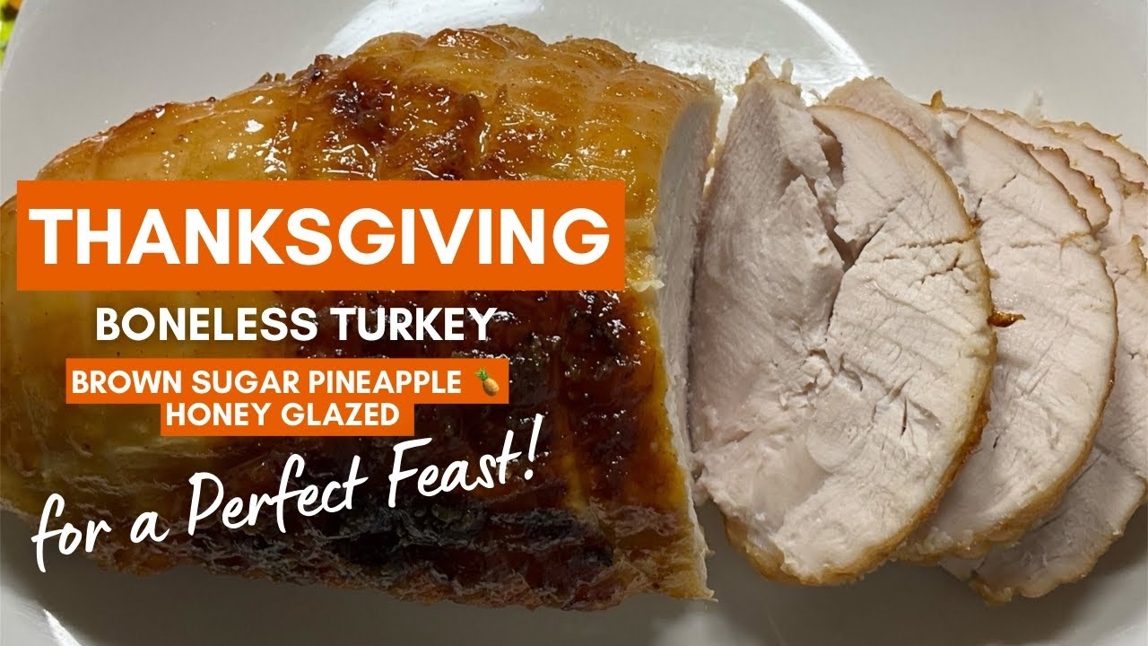 Вкусное и сочное жаркое из индейки с кисло-сладким коричневым сахаром * ананасом 🍍 и медовой глаз...