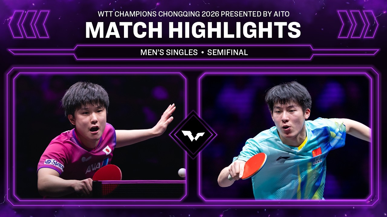 Tomokazu Harimoto vs Wen Ruibo | MS SF | #WTTChongqing 2026  