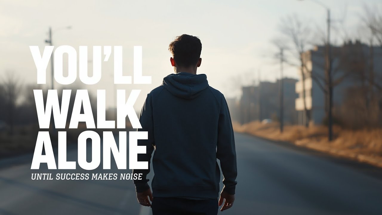 You’ll Walk Alone… Until Success Makes Noise