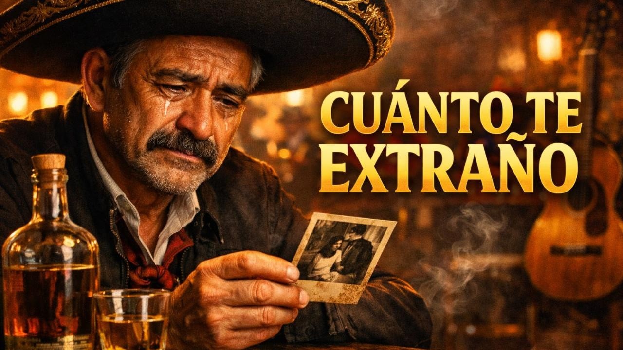 CUÁNTO TE EXTRAÑO | La Ranchera Más Triste que Escucharás Hoy | Canción que Llega al Alma