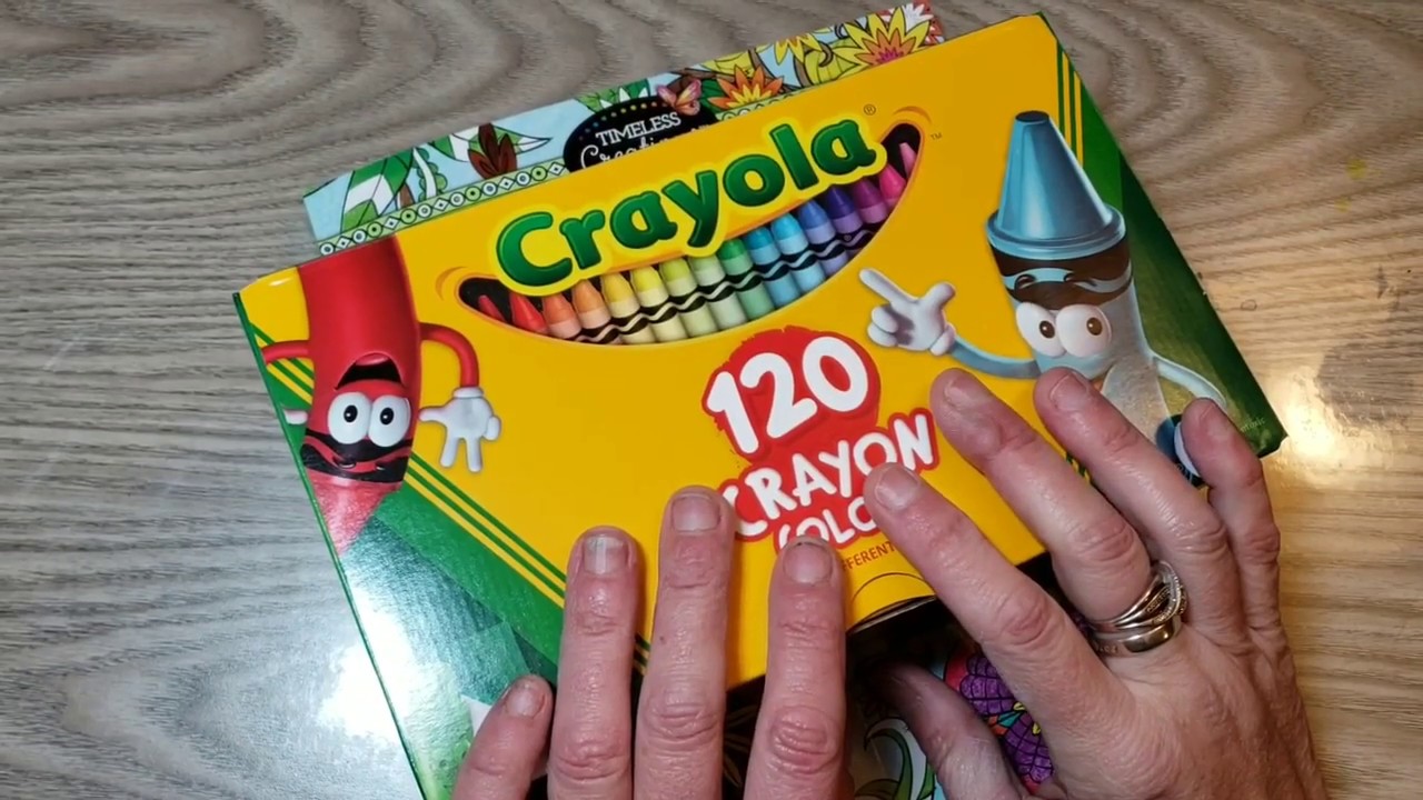 Crayola Crayons & Cra-Z-Art color & chat... because, why not?