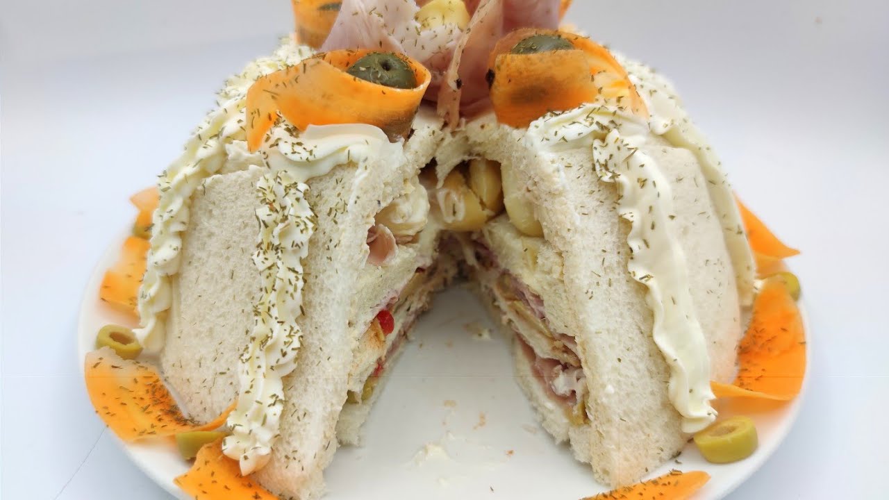 zuccotto salato 📌senza cottura