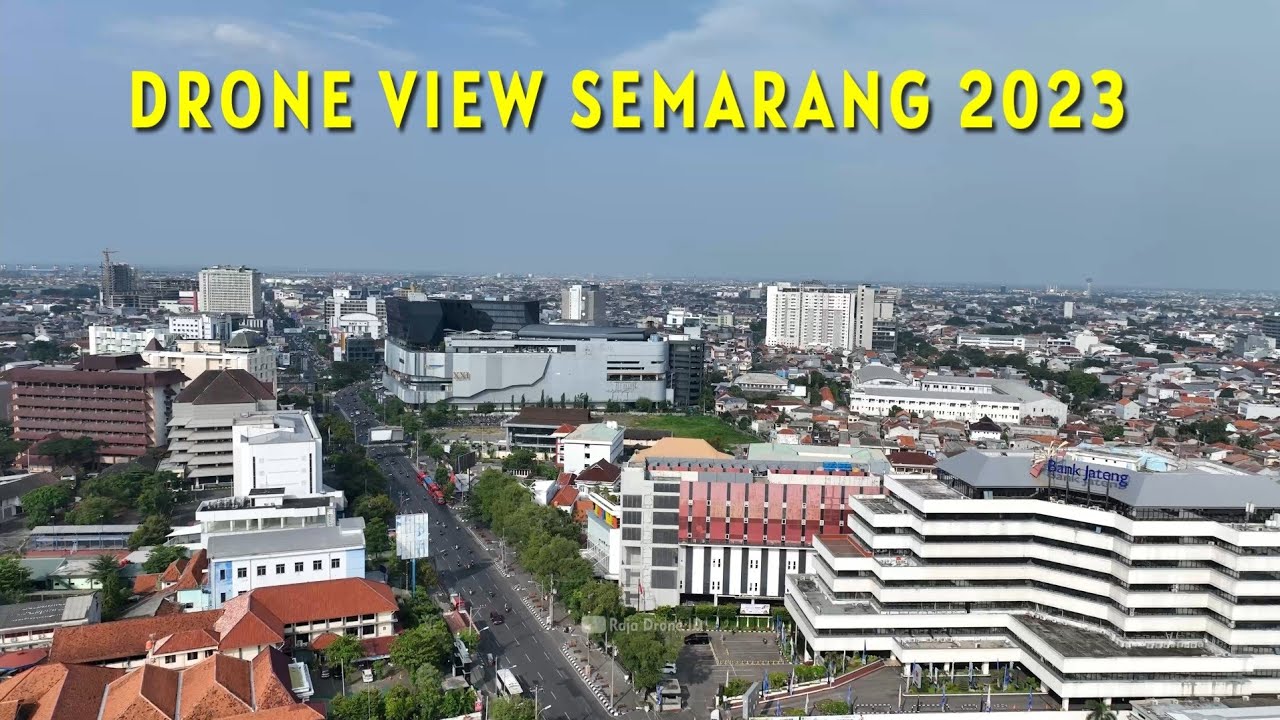 Drone View Semarang Jawa Tengah 2023