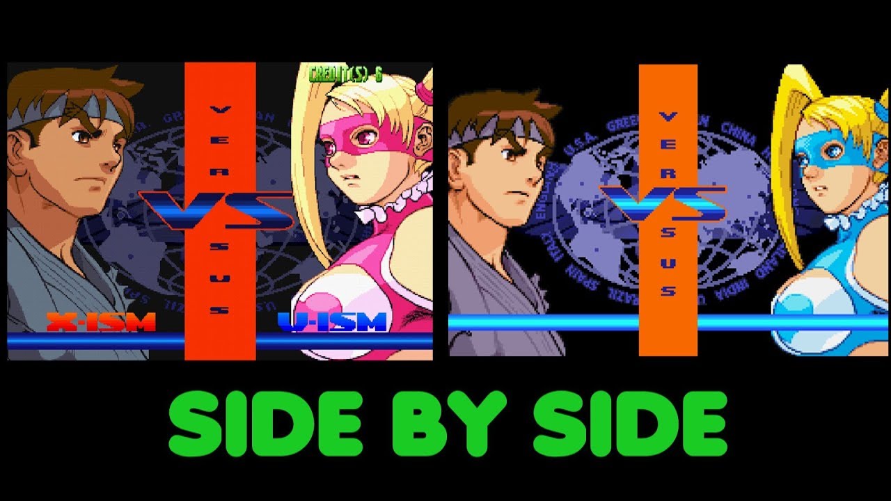 Street Fighter Alpha 3 Upper - Arcade vs Game Boy Advance