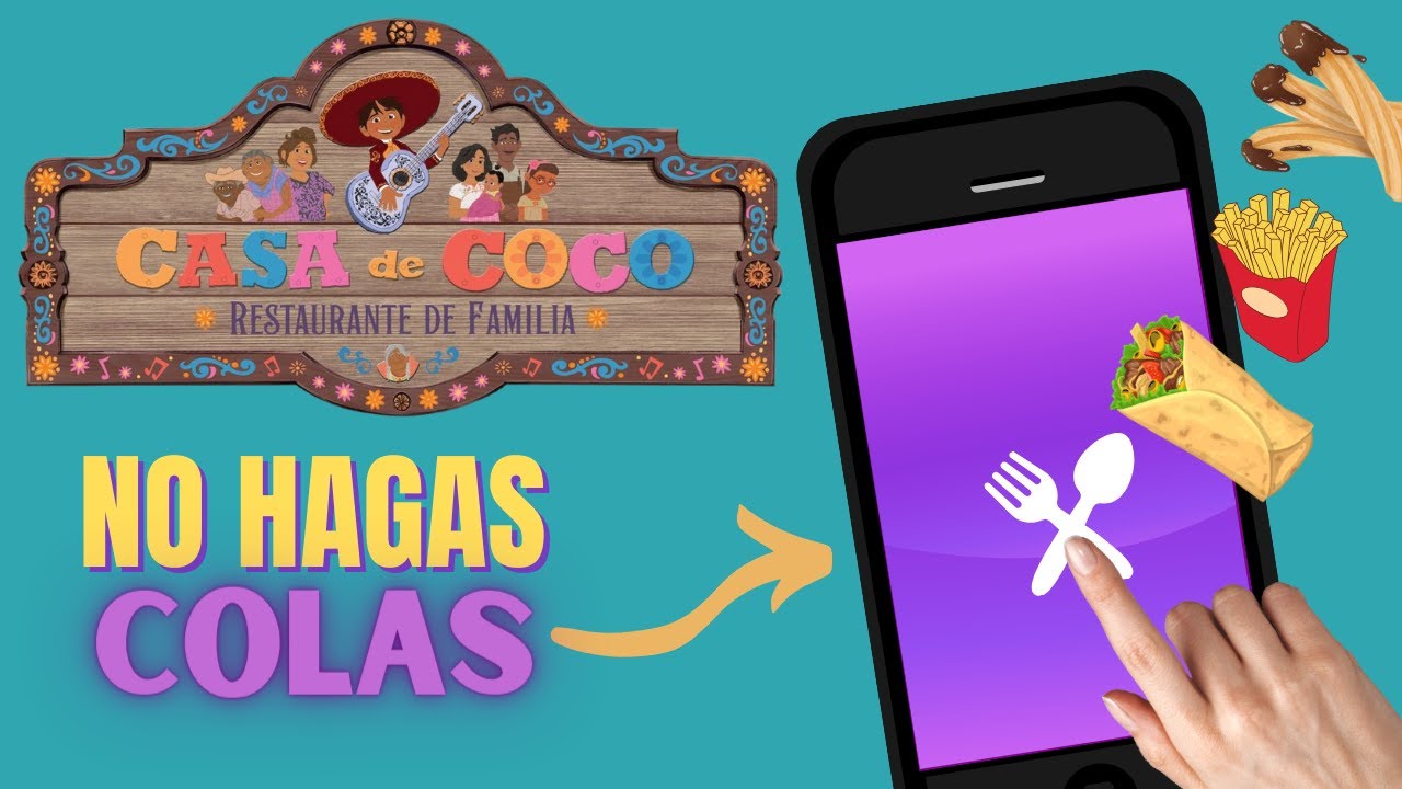 🌮🍺 Restaurante Casa de Coco 🌵¿Uno de los mejores restaurantes de comida rápida en Disneyland Paris?