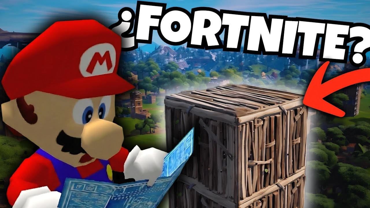 ¿MARIO 64 con poderes de FORTNITE?