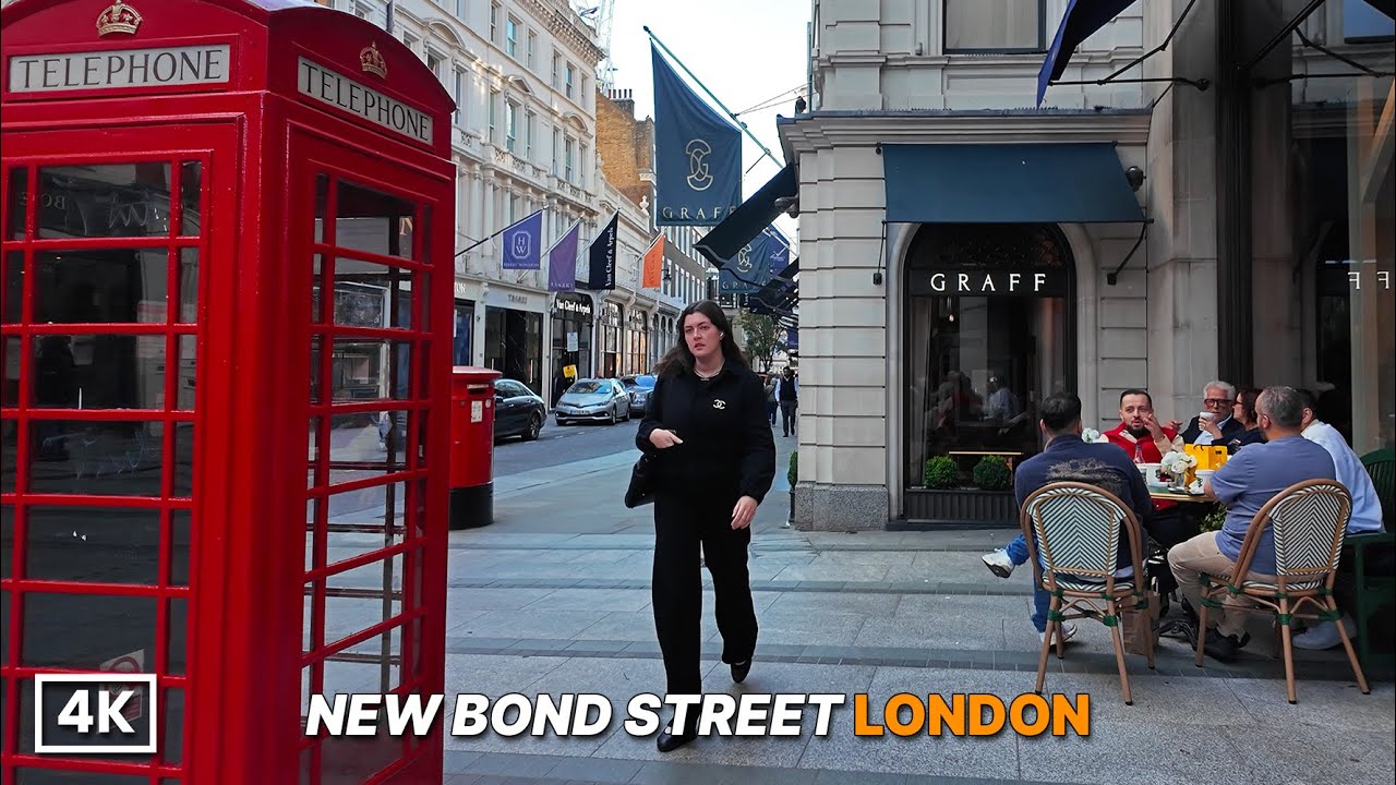 London Luxury Walk | Luxury Shopping Streets of London | New Bond Street to Burlington Arcade Walk
