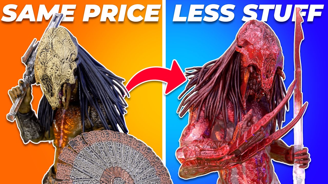 У Bear Blood Feral Predator от NECA НЕТ 10 аксессуаров… Я проверил