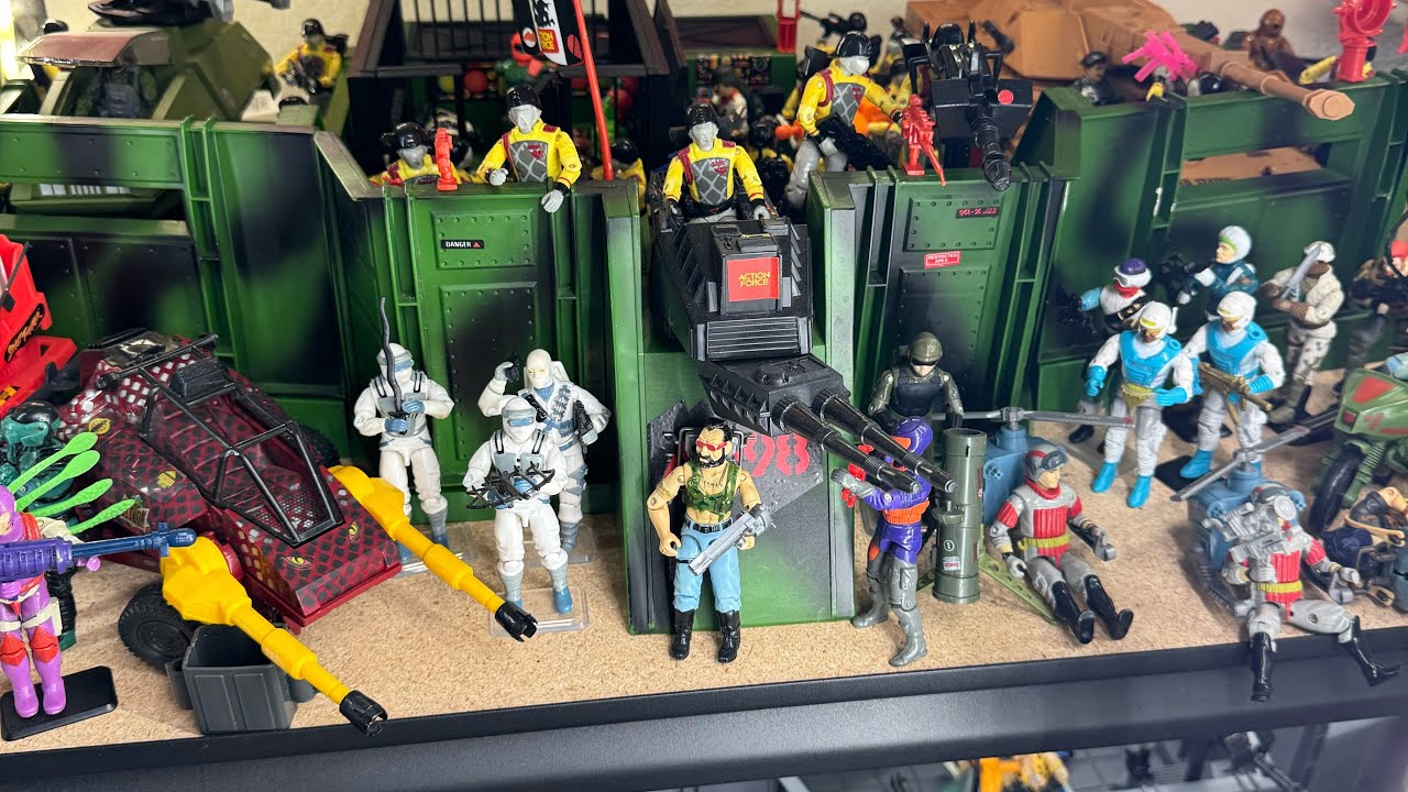 G.I.Joe Room Tour #2 and 800 Giveaway prize/ sneak peak at 1000 Subscriber Giveaway.