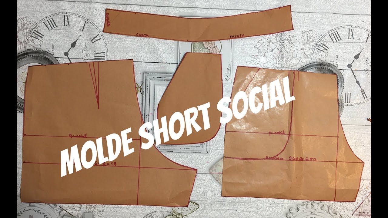 MODELANDO SHORT SOCIAL FEMININO