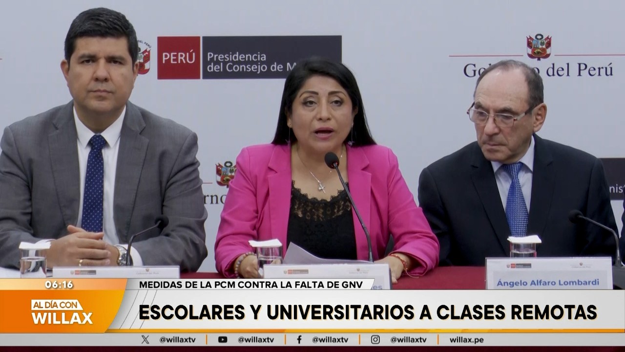 Al Día con Willax - MAR 09 - 2/5 - ESCOLARES Y UNIVERSITARIOS A CLASES REMOTAS | Willax