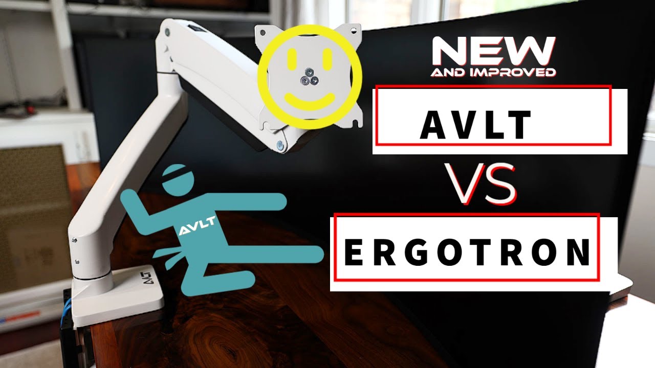 AVLT DM64-1 представляет собой сверхширокий кронштейн для монитора. Прощай, Ergotron HX?