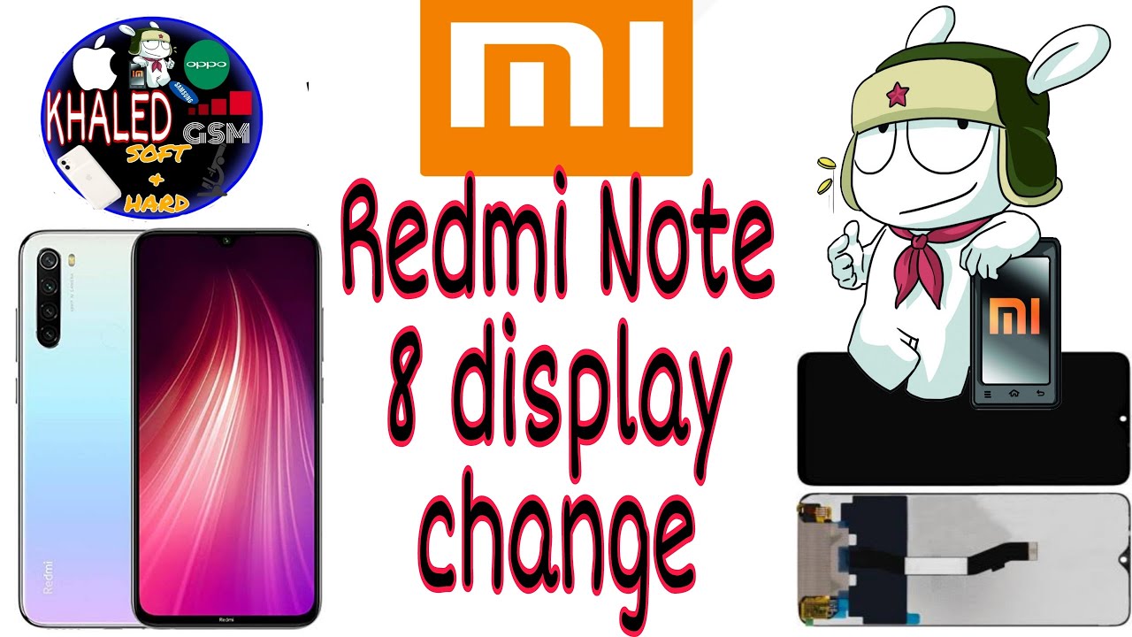 Redmi note 8 display change/للمبتدئين تغيير شاشة هاتف ردمي