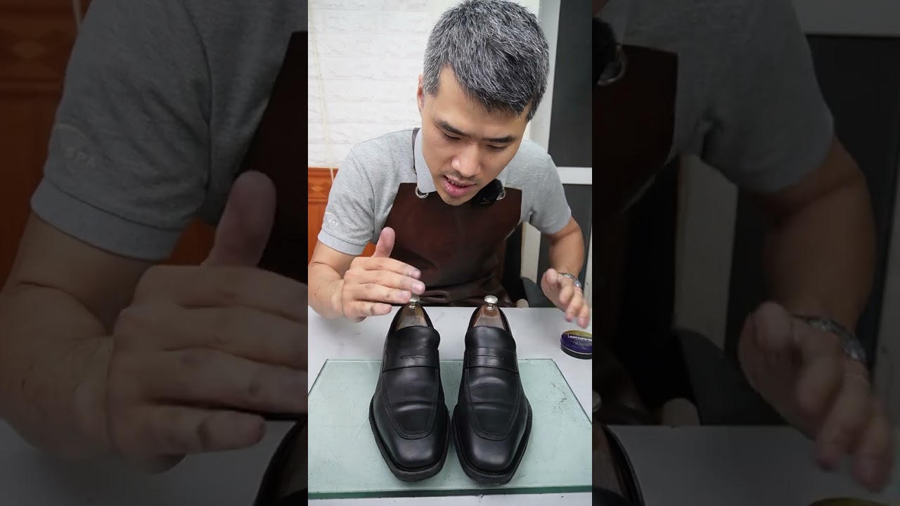 Cách để tẩy xi cũ ra khỏi giày da - Gazano