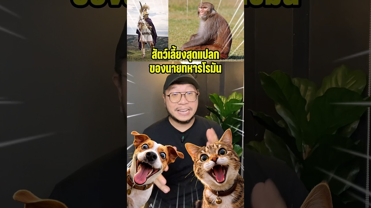 สัตว์เลี้ยง‼️ของทหารโรมัน‼️