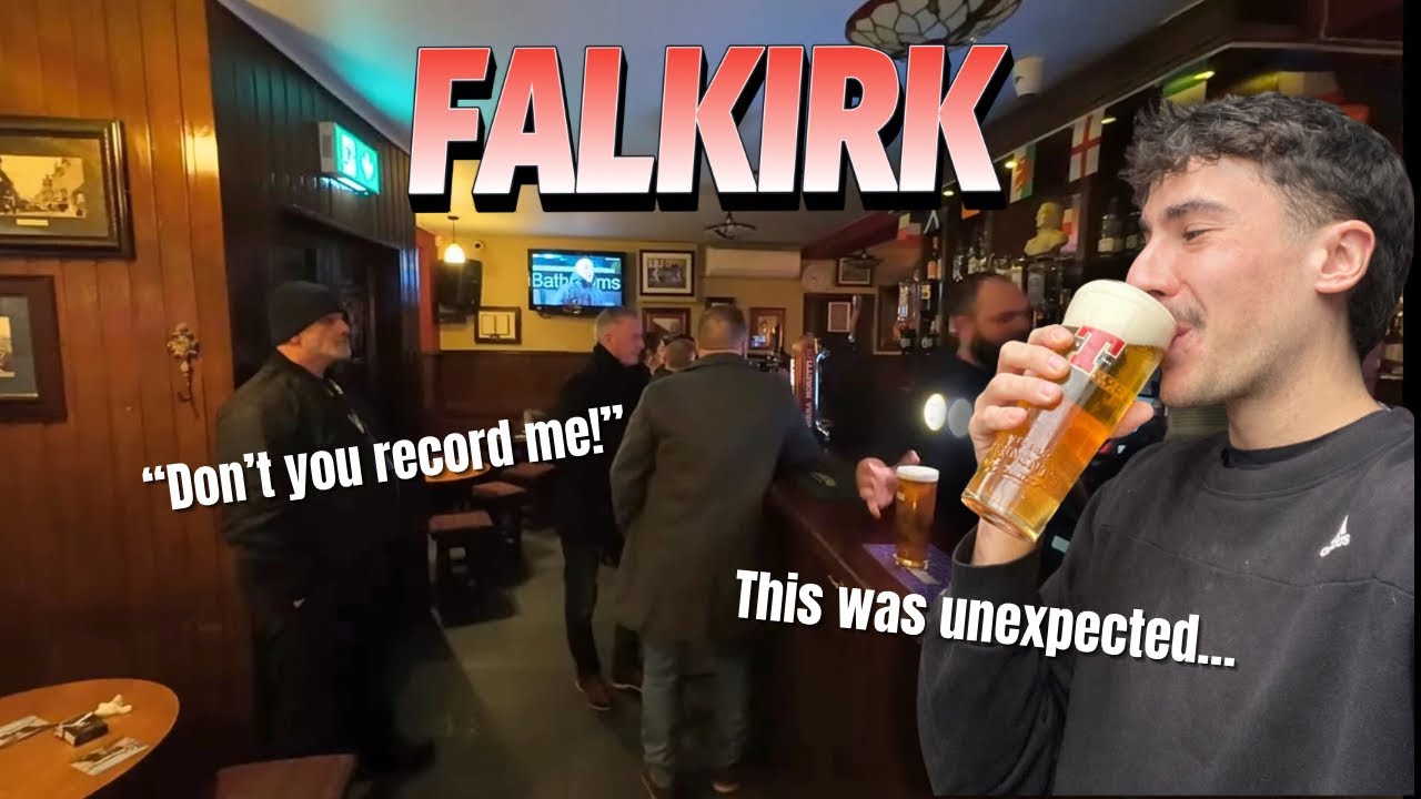 Drinking in Falkirk wasn’t what I expected…