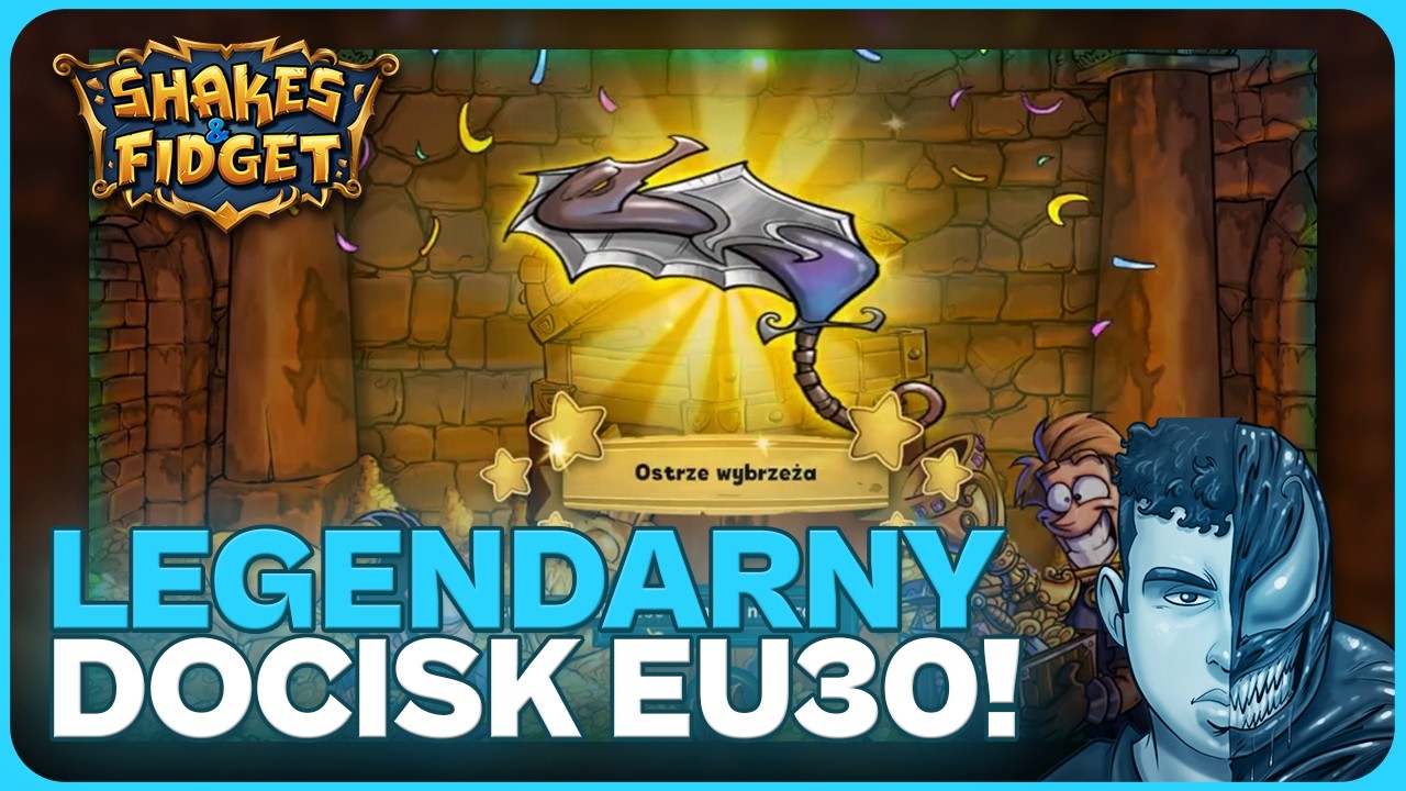⚔️ Stream Przedłużany z Giveawayami!  🤯  Legendarny Docisk EU30!  🚀  | Shakes & Fidget | N3utr4L ⚔️