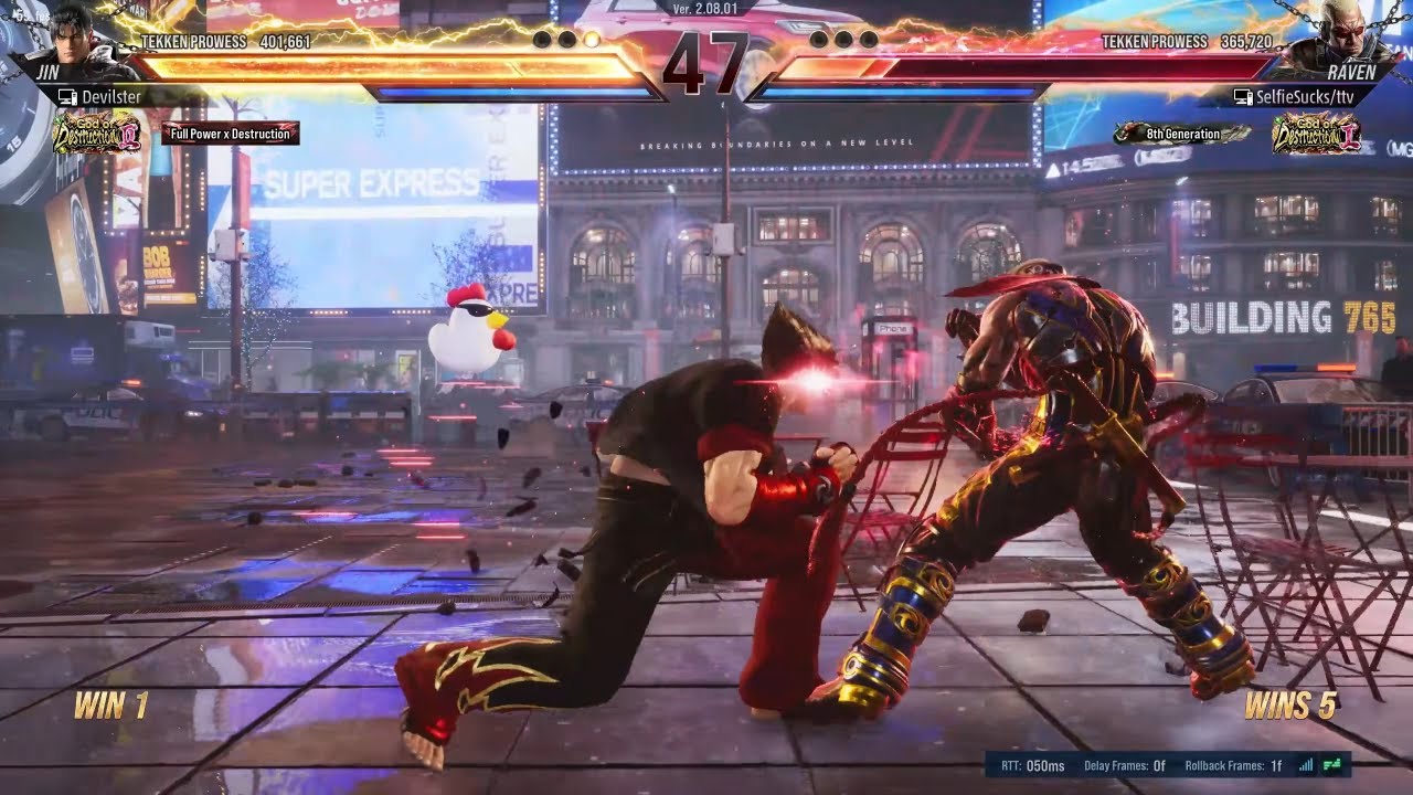 Wavu Wavu Jin Fights A Strong God Of Destruction 1 Raven!