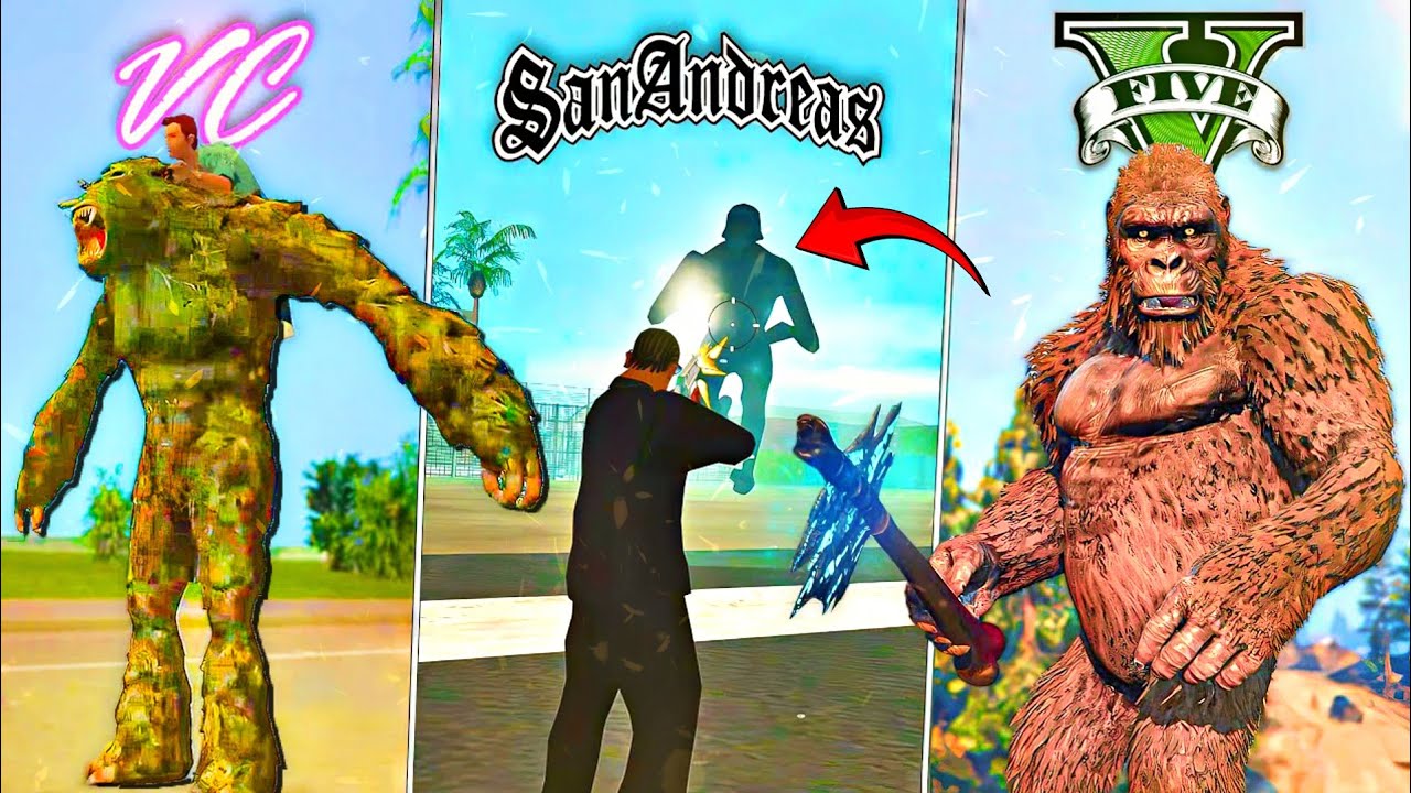 KING KONG 🦍in GTA Games | Evolution