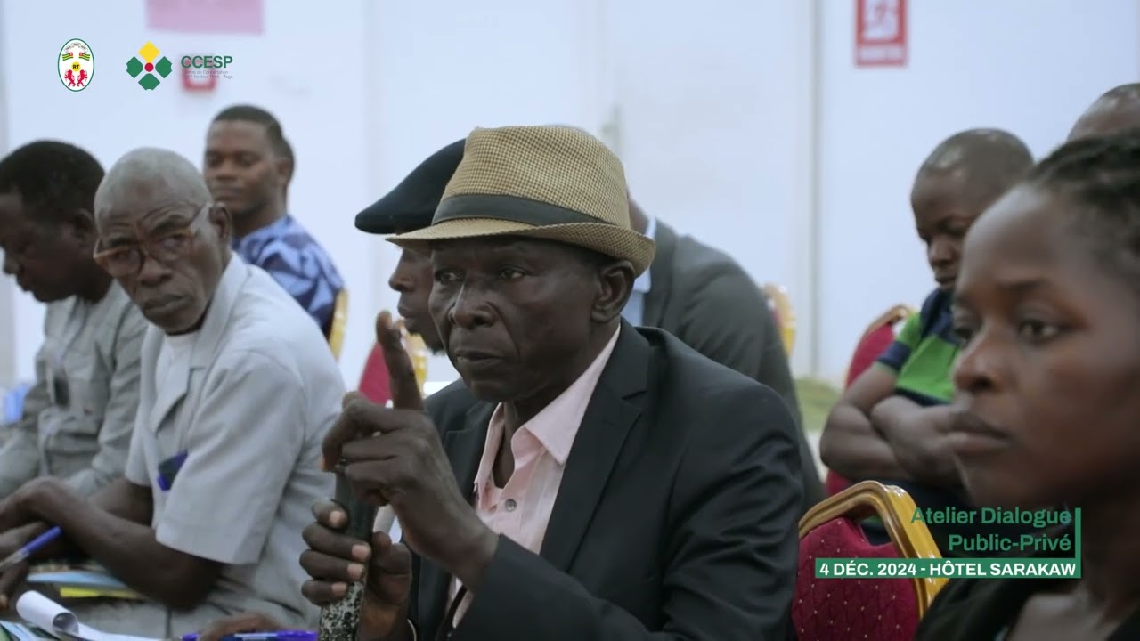 Atelier sur le Dialogue Public-Privé le mercredi 04 Décembre 2024, à Lomé...