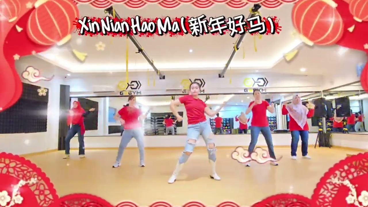 Xin Nian Hao Ma by Barbie Line Dance #sincia #angpao #ceria #linedance 