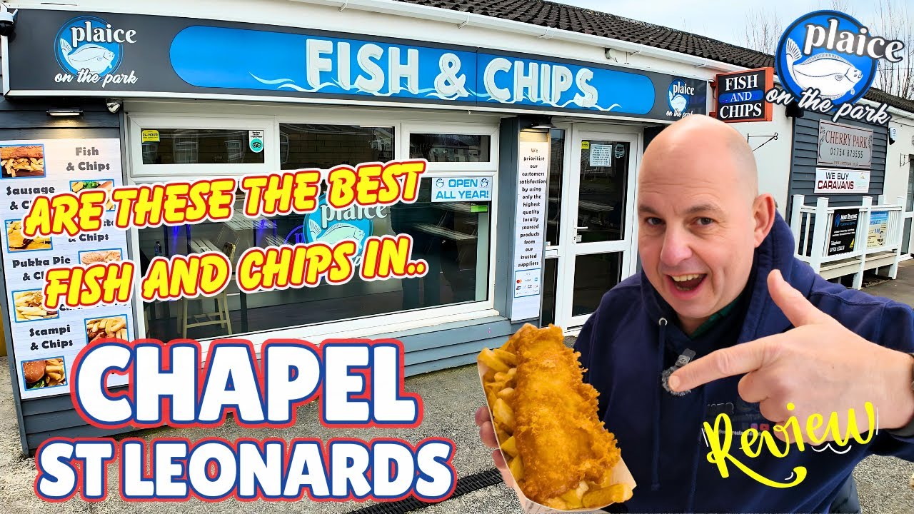 HAVE I FOUND THE BEST FISH AND CHIPS IN CHAPEL ST LEONARDS - PLAICE ON THE PARK - LETS SEE.