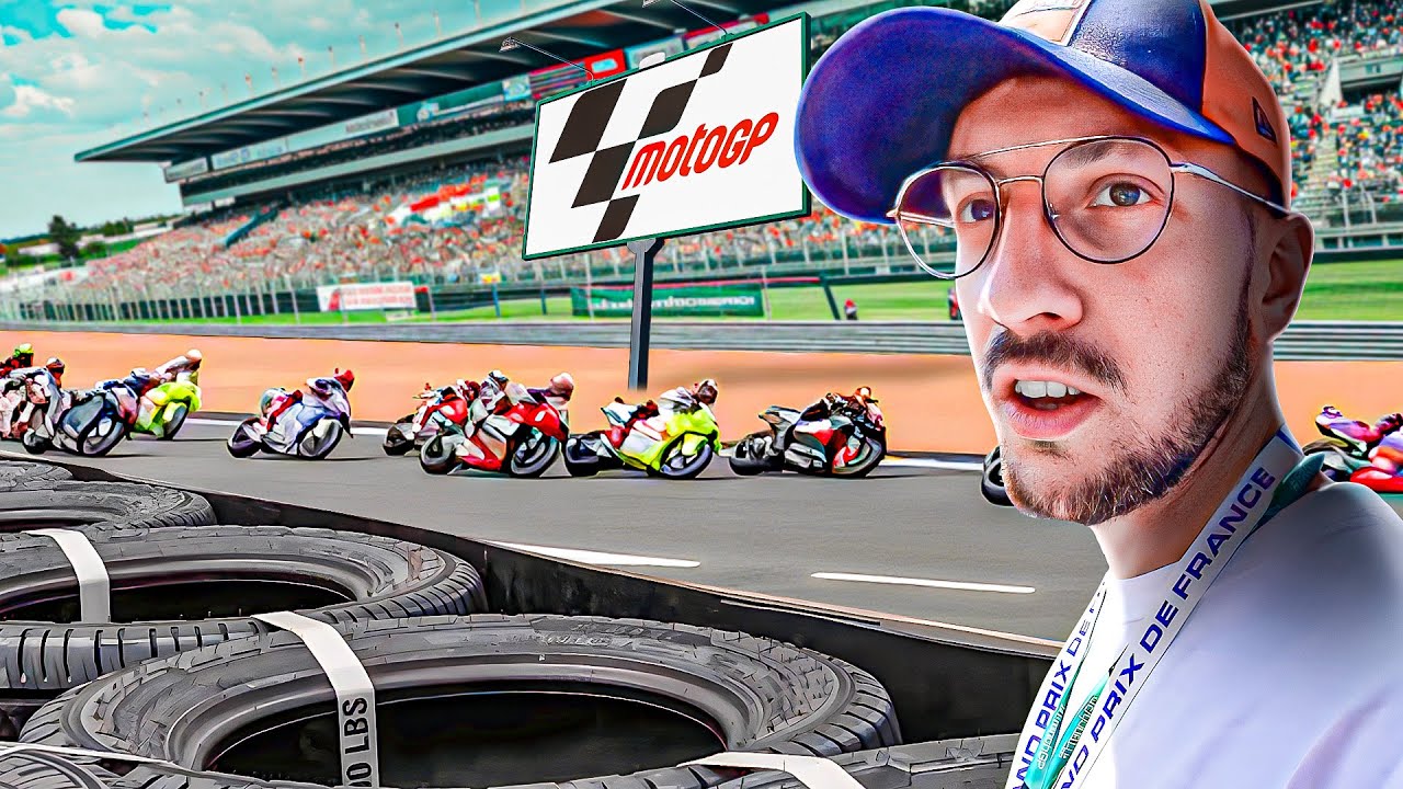 Je vous emmène avec moi voir une course de MOTOS !