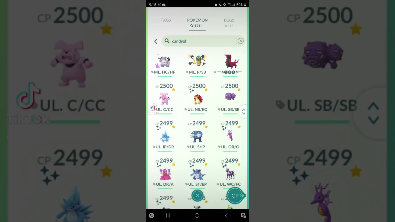 Curious what pokemon have you used xl candy on? 