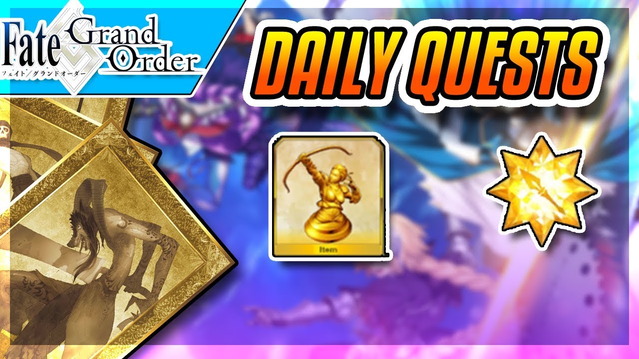 LA MEJOR FORMA DE FARMEAR EN FGO | Daily Quests