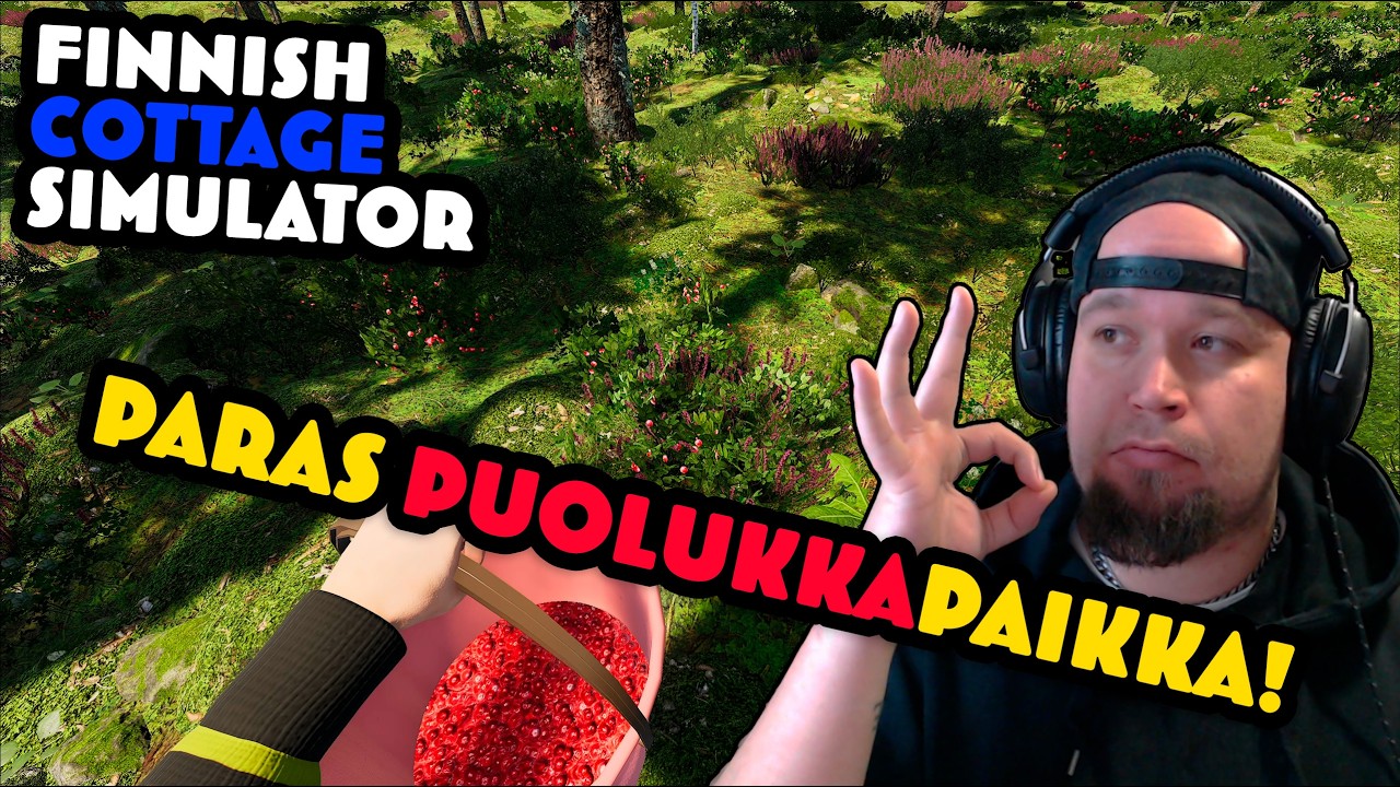 NO NYT LÖYTY PUOLUKKAA! | Finnish Cottage Simulator #53