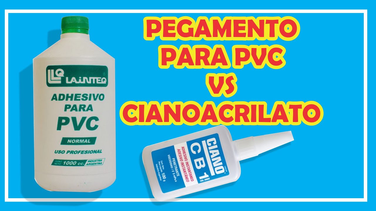 LOS MEJORES PEGAMENTOS PARA PVC Y Acrílico || Súper ECONÓMICO y Práctico.