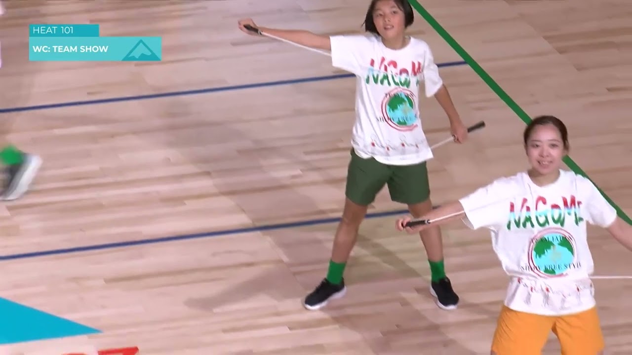 World Jump Rope WC 2023 - team show finals (Belgium)