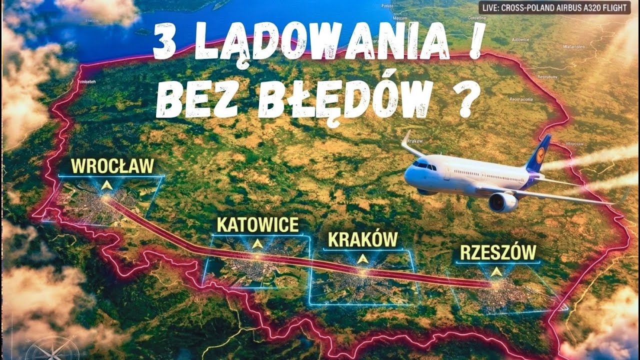 Polska południe TOUR - nie mogę zepsuć ani jednego lądowania