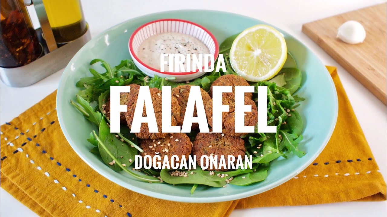 Falafel Nasıl Yapılır? - Kızartmaya gerek yok! - Fırında Nefis Falafel Tarifi - Doğacan Onaran