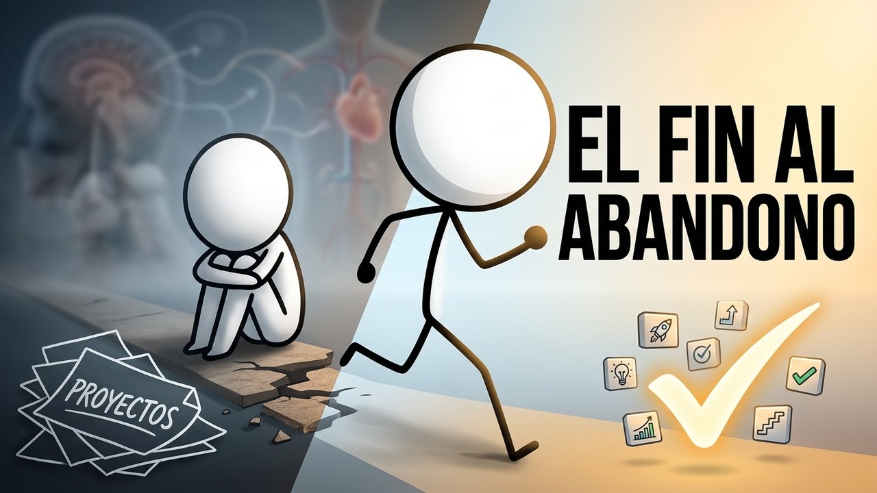 Por qué abandonas lo que empiezas (no es falta de disciplina)