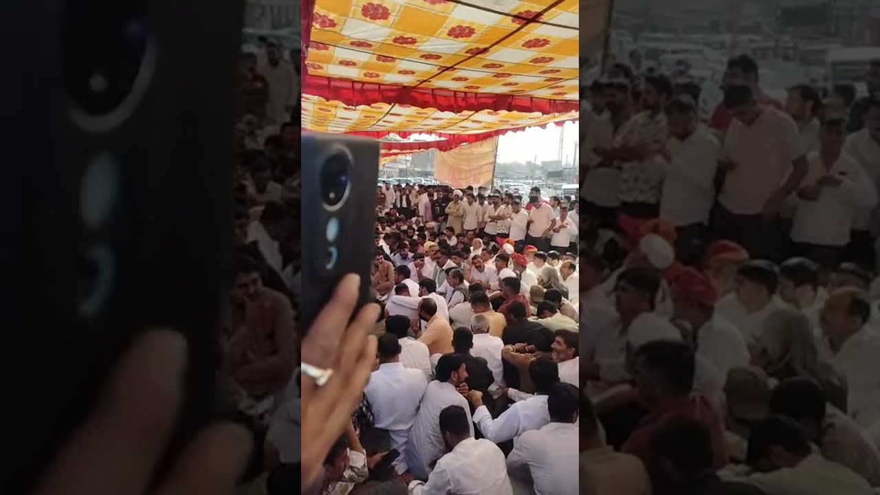 सेन समाज का आंदोलन बज्जू में रणजीतपुरा 