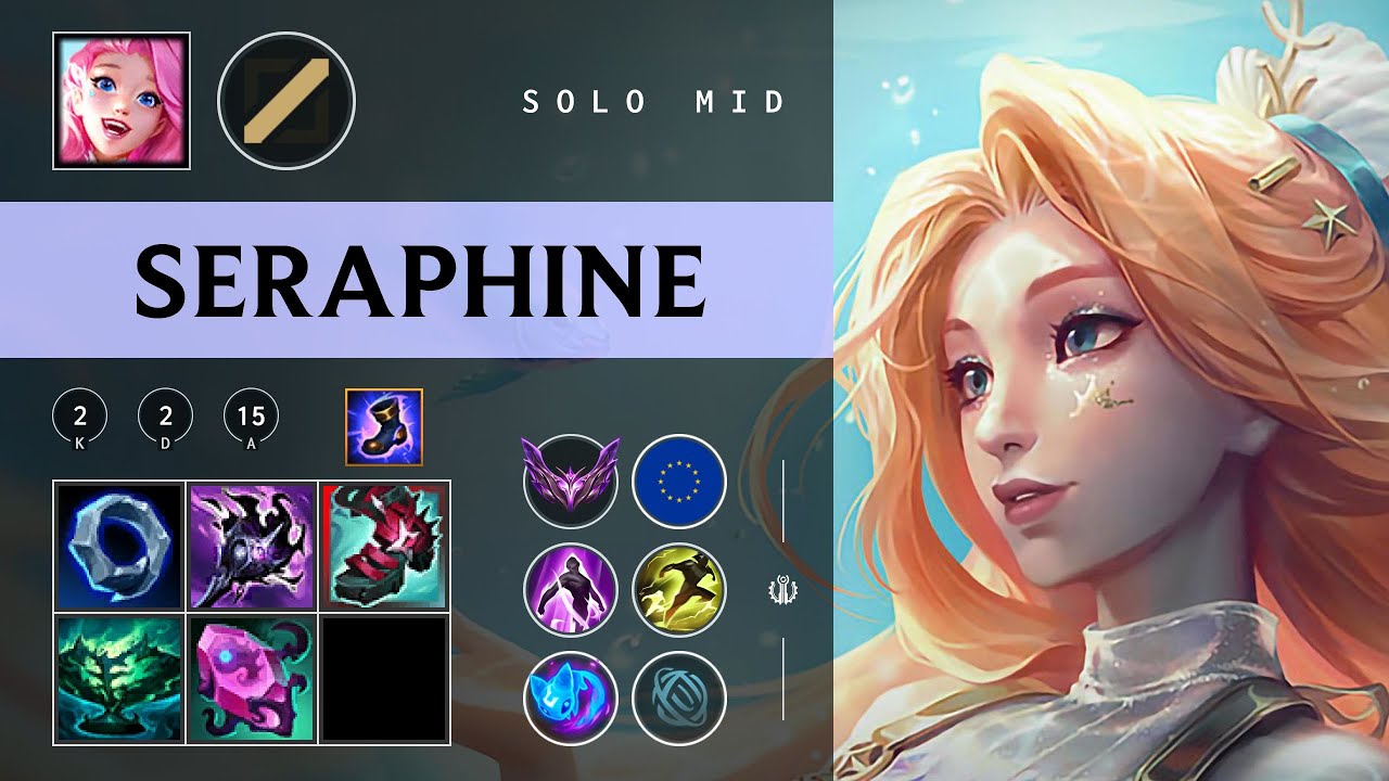 Seraphine Mid vs Ryze - EUW Master Patch 26.02